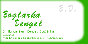 boglarka dengel business card